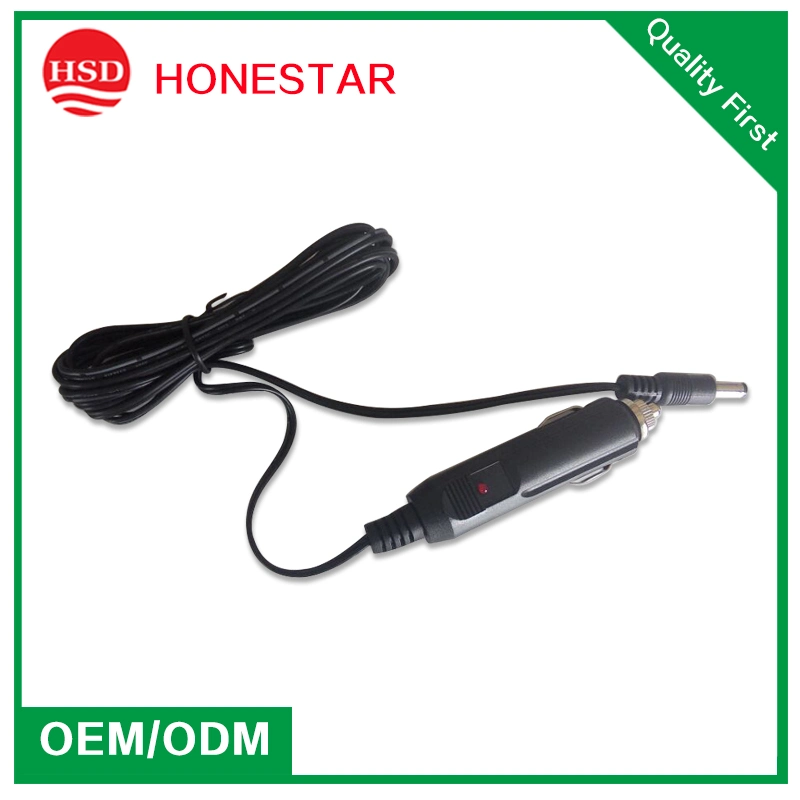 American Style 12V/24V Car Extension Power Cable with DC Plug